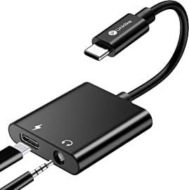 Adaptador Usb Tipo C A Jack 3.5mm Aux compatible con samsung HOCO