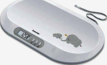Beurer BY90 Baby Scale Pet Scale Digital with Measuring Tape Tracking Weight
