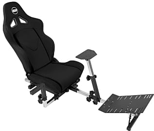 Openwheeler advanced racing seat driving simulator gaming chair with gear shifter mount green best sale