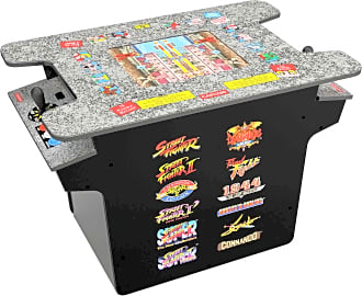 Doc and Pies Arcade Factory 412 Classic Retro Games Cocktail Arcade Machine  - Full Size - 2-Player & Reviews