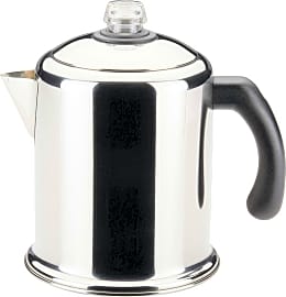Bozeman Camping Coffee Pot Percolator Coffee Pot Coffee Percolator For  Campfire Or Stovetop Coffee Making, Today's Best Daily Deals