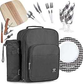 Plush picnic backpack discount