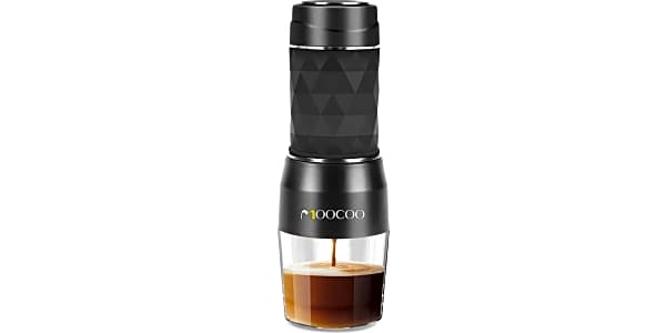 CONQUECO Portable Espresso Maker Travel Coffee Maker Portable Espresso Machine