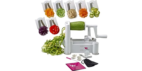 Quick Salad Maker Chopper Salad Cutter Bowl Swiftly Dice Fruits &  Vegetables, BPA-Free Healthy Meals and Salads in Minutes Multi-functional  (White) 