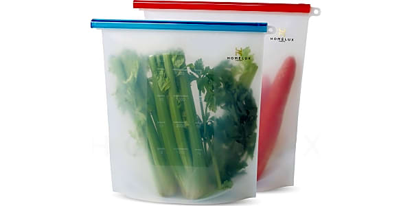 Reusable Silicone Food Bag PACK OF 7 - HomeHero