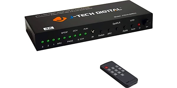 8K@60Hz HDMI Audio Extractor w/ ARC Function - J-Tech Digital