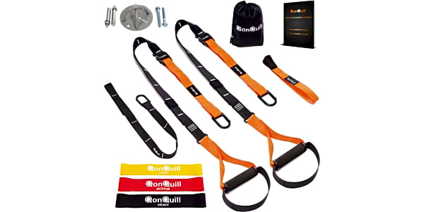 Qonquill resistance straps trainer top