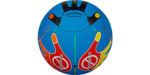 SportimeMax Four Square Ball, 8 Inches, Multi-Color