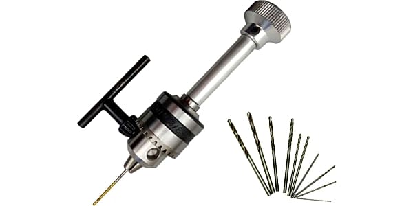 WEICHUAN Hand Drill 3/8-Inch Capacity-Powerful and Speedy, Manual 3/8 inch Mini  Hand