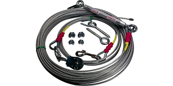 Dog cable run australia outlet
