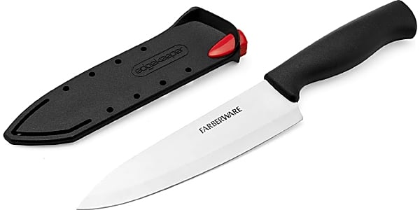 Farberware Edgekeeper 13 Piece Self Sharpening Stainlesssteel Hollow Handle  Knife Block Set : Target