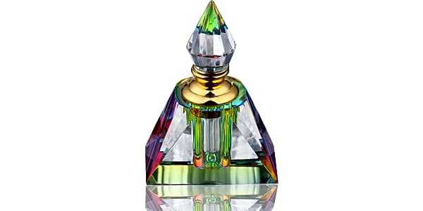 3: Yufeng Refillable Decorative Glass Perfume Bottle W/Fancy Retro