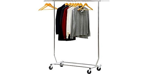 Amazonbasics garment rack best sale