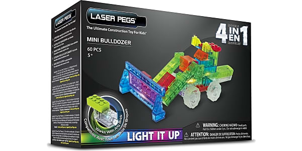 Laser pegs bulldozer clearance