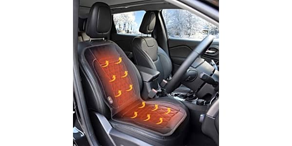 DUKUSEEK Heated Seat Cushion Electric Seat Warmer for Hunting Ice