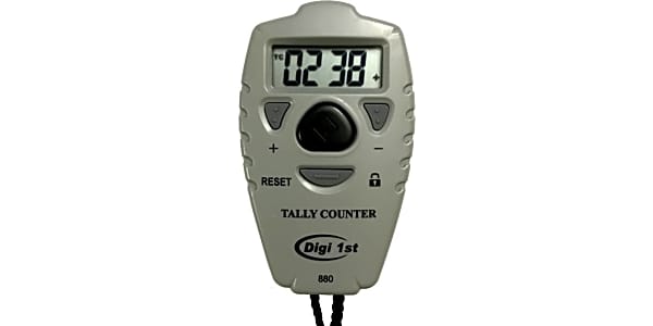 GOGO 2 PCS Digital Tally Counter Electronic Hand Held Clicker