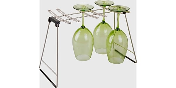 L'Atelier du Vin - Drying rack - Holder - 8 glasses - Cleaning of glasses  and carafes - Wineandbarrels A/S