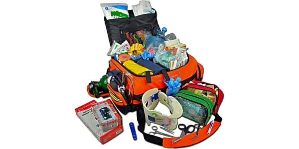 Advanced Emergency Medical Kit Orange Bag by Mfasco