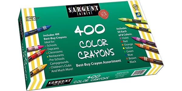 Creative Kids 864 Crayons Classpack Assortment - 36 Boxes of 24