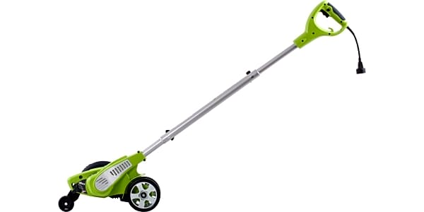 Greenworks 27032 12 amp 7.5 inch lawn edger top