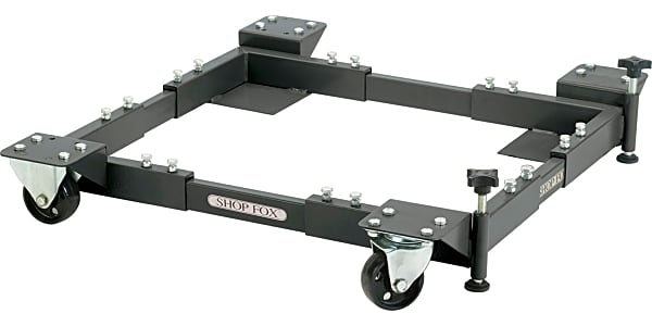 Rockler All-Terrain Mobile Base - Shop Tools and Equipment Holds