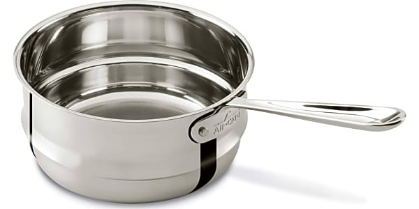 RSVP International Induction Double Boiler, 1 Quart, Multi Color