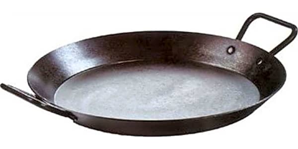 Ecolution Sol 16 Paella Pan Carbon Steel - Black