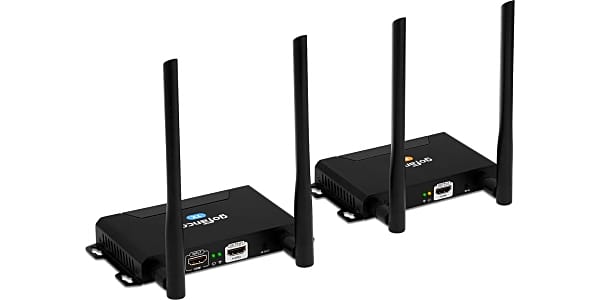  J-Tech Digital Wireless HDMI Extender 1080p up to 660 ft  Extension, Transmitter & Receiver Kit Selectable Frequencies to Limit  Interference, IR Remote Control (up to 4 Sets) : Electronics