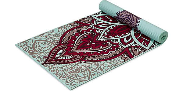 AURORAE Classic/Printed Extra Thick and Long Yoga Mat. Slip Free Rosin  included : Sports & Outdoors 