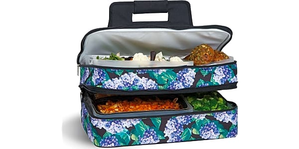 Picnic at Ascot Insulated Casserole Carrier to keep Food Hot or Cold -  Floral