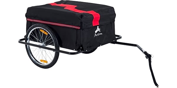 Aosom enclosed bicycle cargo sale trailer