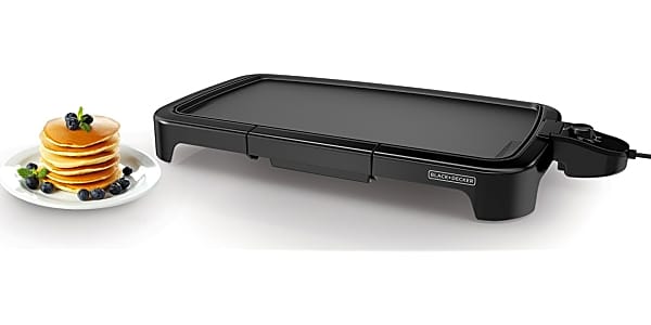 Best Buy: Black & Decker Griddle Black GD2011B