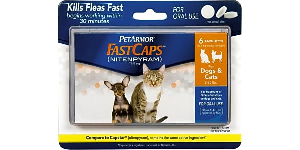 Fastcap flea pill discount