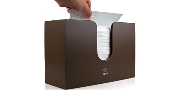Oasis Creations Countertop Multifold Hand Paper Towel Dispenser by