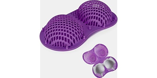 Buy Bra Washing Bags for Laundry, 360° Cleaning Silicone Bra Washer  Protector, Mesh Laundry Bags for Washing Machine Fits A to G Cups, Purple  Online at desertcartINDIA