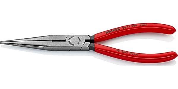 Ideal-Tek ES6041.CR.BG - High Precision Pliers, Round Nose, Smooth Jaws,  5.32