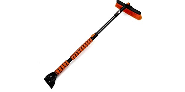 32 Inch Snow Brush And Detachable Ice Scrapers For Car Windshield, 3 In 1 Extendable  Snow Brush Wit