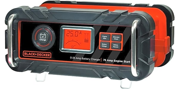 BLACK + DECKER 6 Amp Waterproof Battery Charger/Maintainer (BC6BDW) 