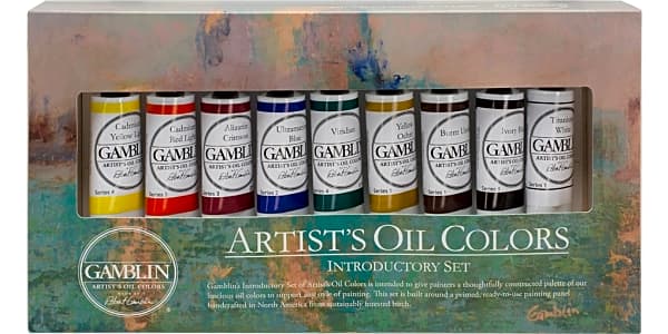 Gamblin : 1980 Oil Paint : 37ml : Introductory Set of 9