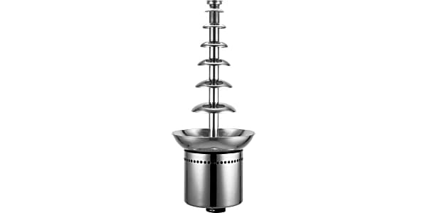 Commercial Chocolate Dispenser - Black w/ stainless top - Sagra Inc.