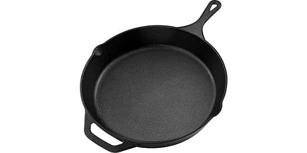 Backcountry Iron 6-1/2 Inch Round Small Pre-Seasoned Cast Iron Skillet