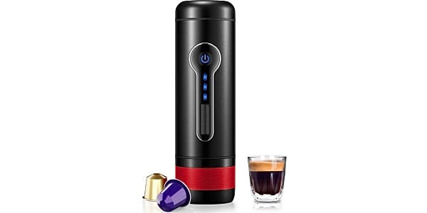 CONQUECO Portable Espresso Maker Travel Coffee Maker Portable Espresso Machine