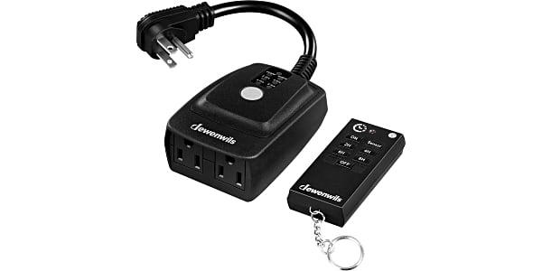 Dewenwils Outdoor Wireless Remote Control Outlet Kit, Waterproof