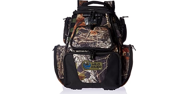 Wild River Nomad fishing backpack with Equipment