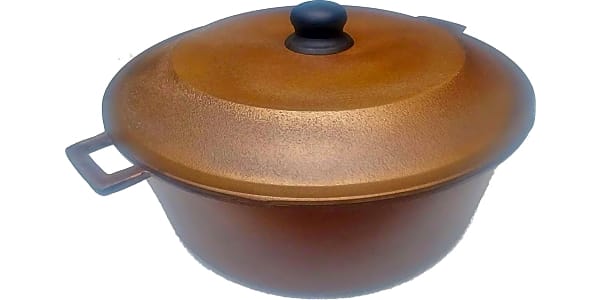 Alpine Cuisine 4 Quart Non-stick Stock Pot with Tempered Glass Lid and  Carrying Handles, Multi-Purpose Cookware Aluminum Dutch Oven for Braising