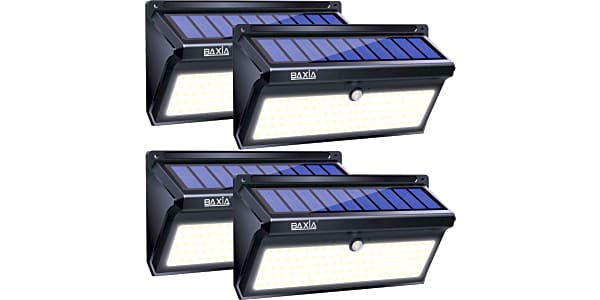 Baxia solar motion sensor outlet light manual