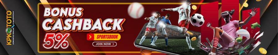 BONUS CASHBACK 5% (SPORTSBOOK