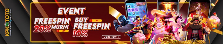 EVENT FREESPIN MURNI 20% & BUY FREESPIN 10%