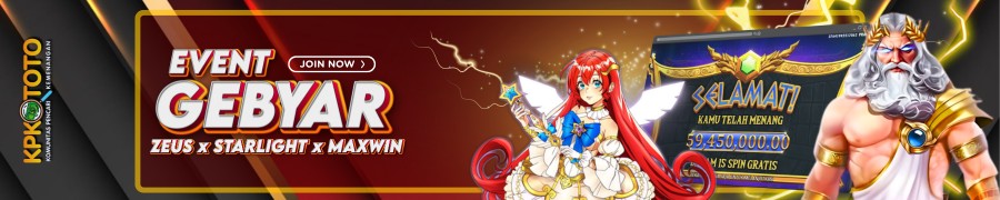 EVENT GEBYAR ZEUS x STARLIGHT x MAXWIN