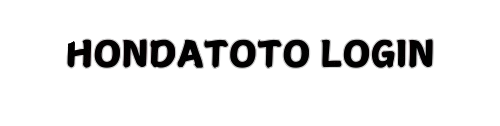 Login HONDATOTO